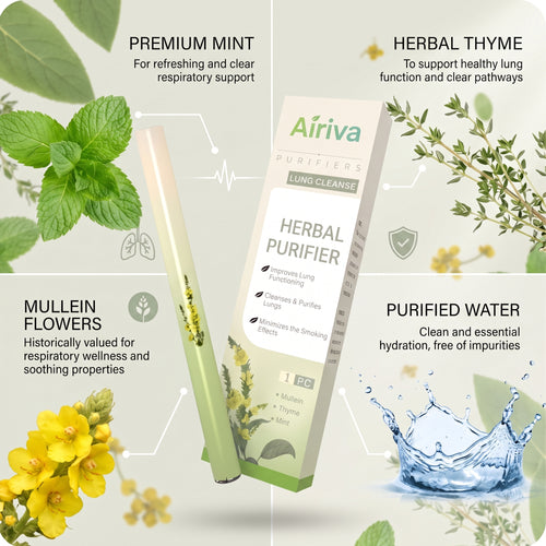 Airiva's Natural Lung Cleanse Inhaler