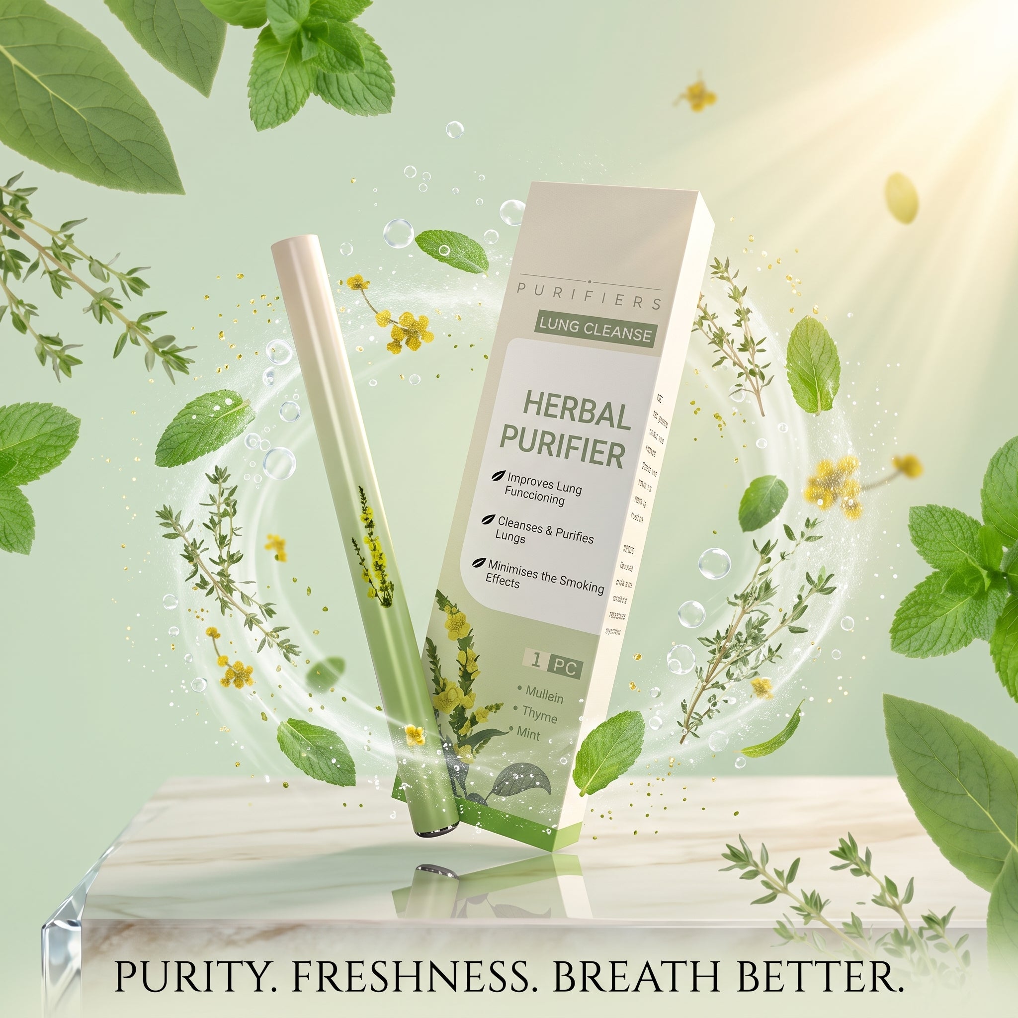 Airiva's Natural Lung Cleanse Inhaler
