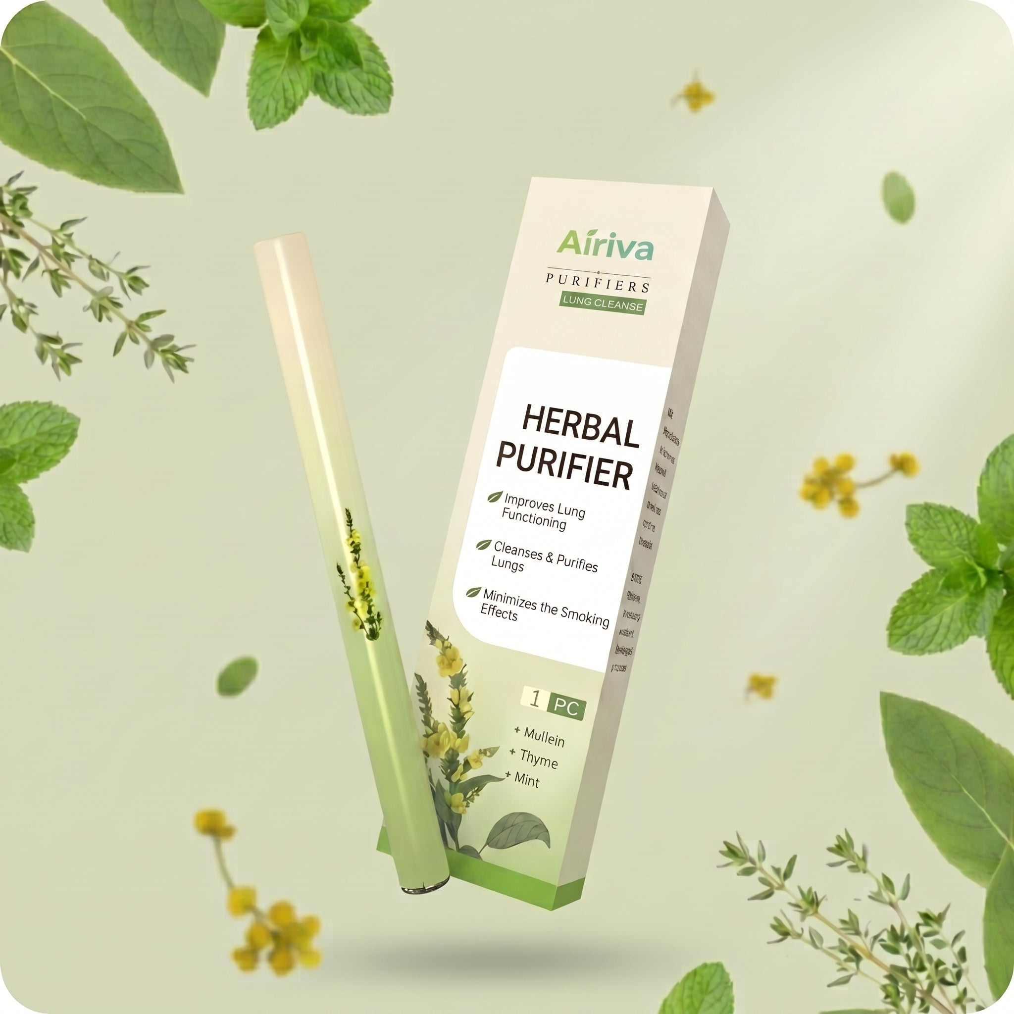 Airiva's Natural Lung Cleanse Inhaler