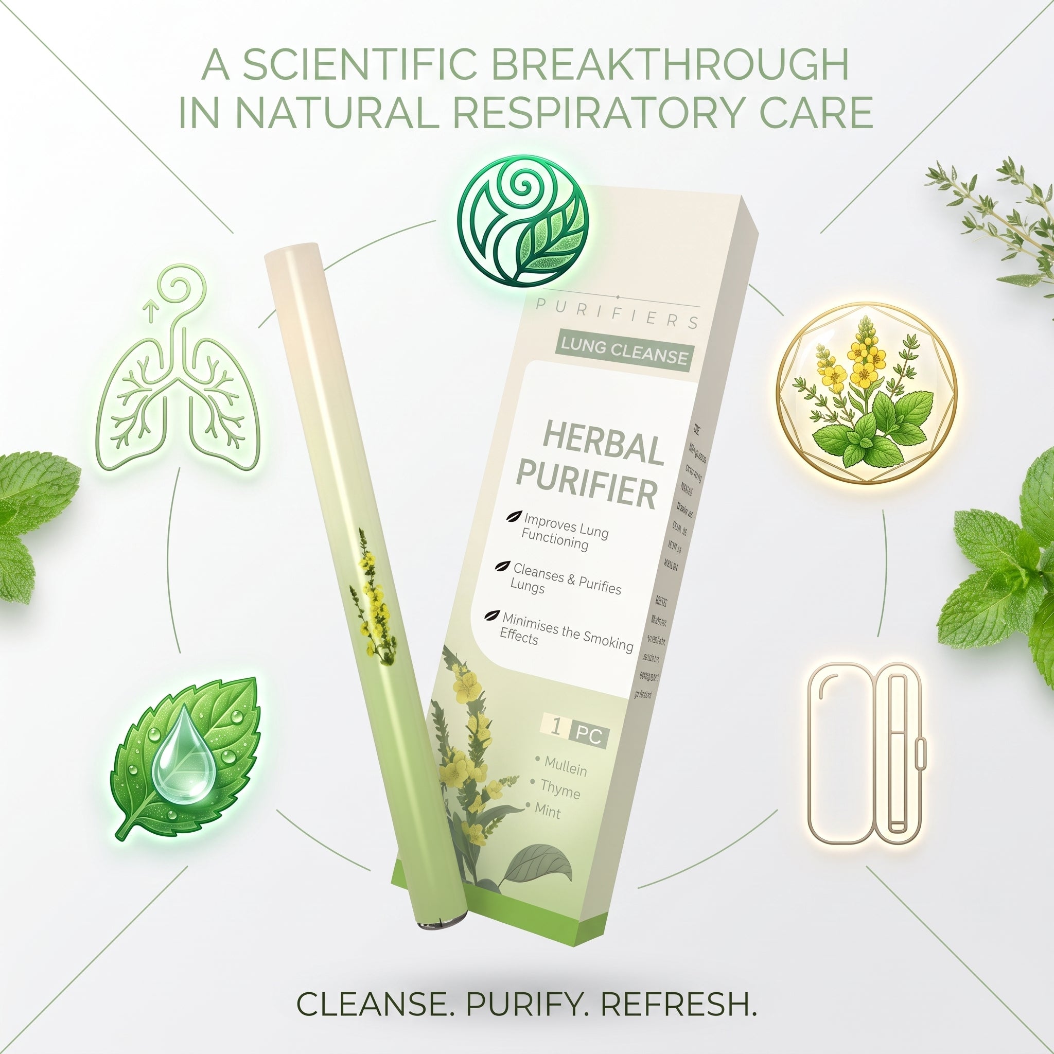Airiva's Natural Lung Cleanse Inhaler